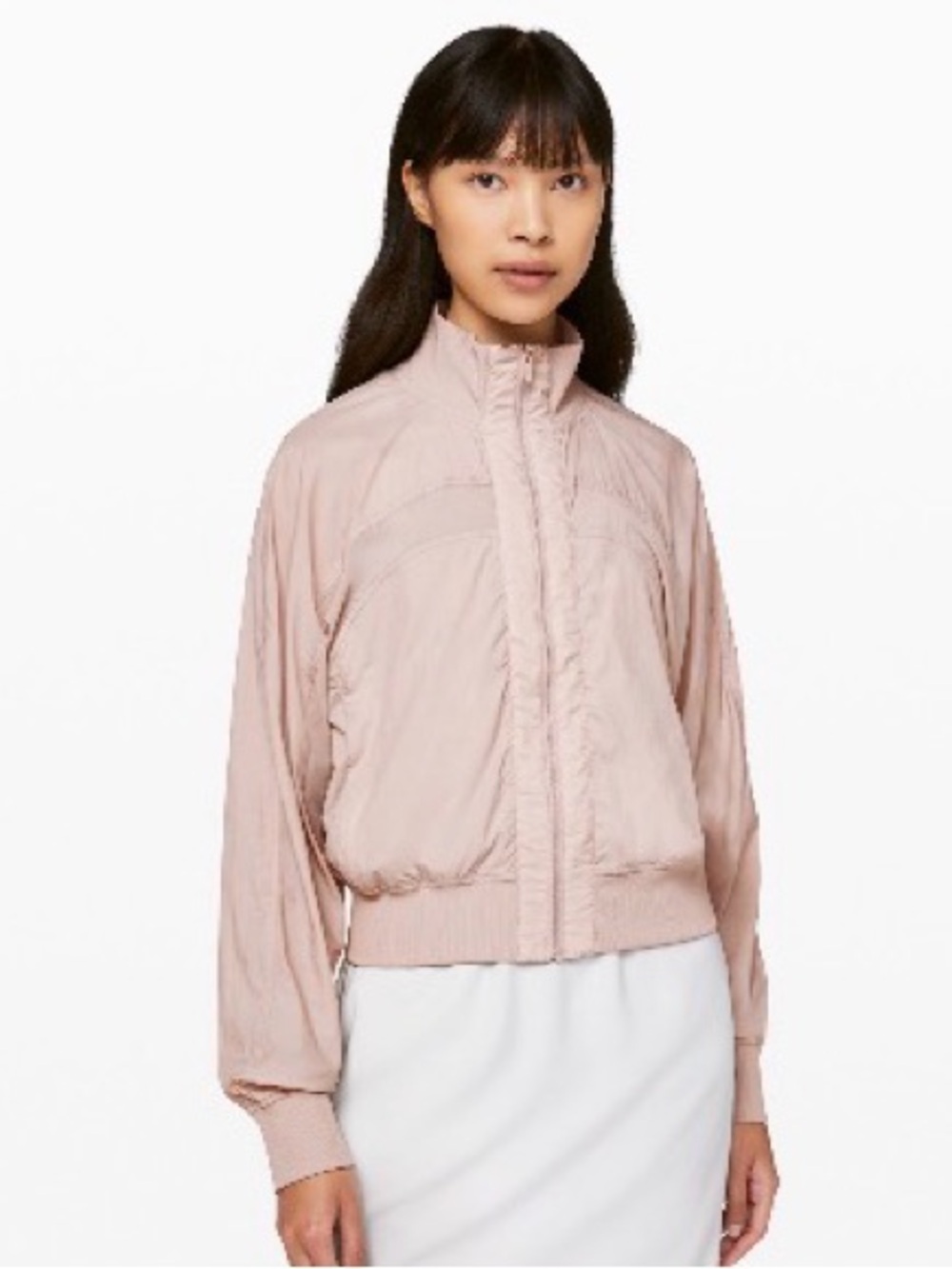 Lululemon Light Pink Women's serve it jacket